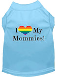 Load image into Gallery viewer, Pet Shirt "I Heart My Mommies"
