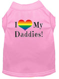 Load image into Gallery viewer, Pet Shirt "I Heart My Daddies"
