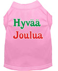 Load image into Gallery viewer, Christmas Pet Shirt, "Hyvaa Joulua"
