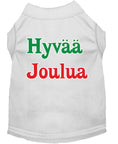 Load image into Gallery viewer, Christmas Pet Shirt, "Hyvaa Joulua"
