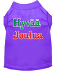 Load image into Gallery viewer, Christmas Pet Shirt, "Hyvaa Joulua"
