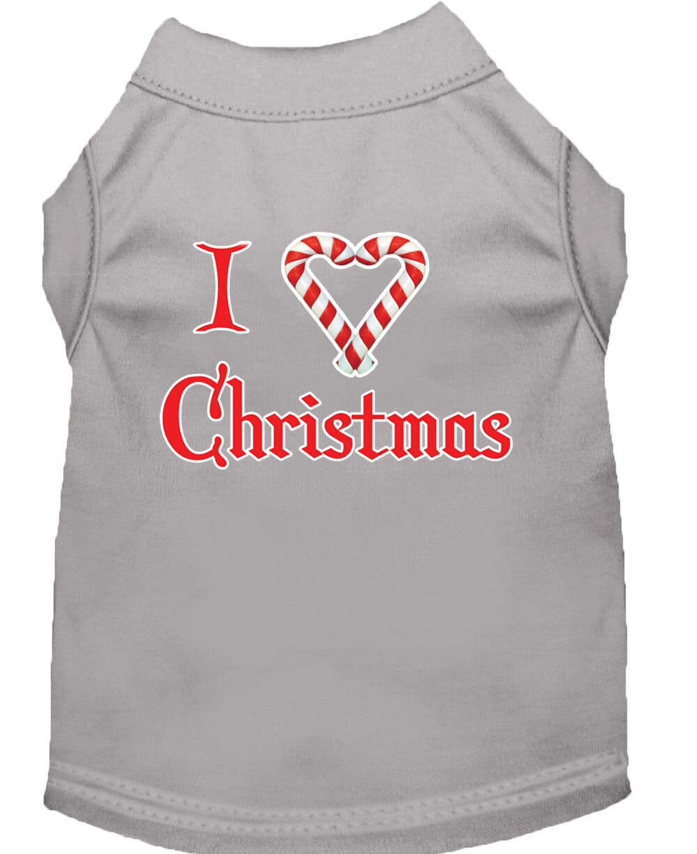 Christmas Pet Shirt, "I Heart Christmas"