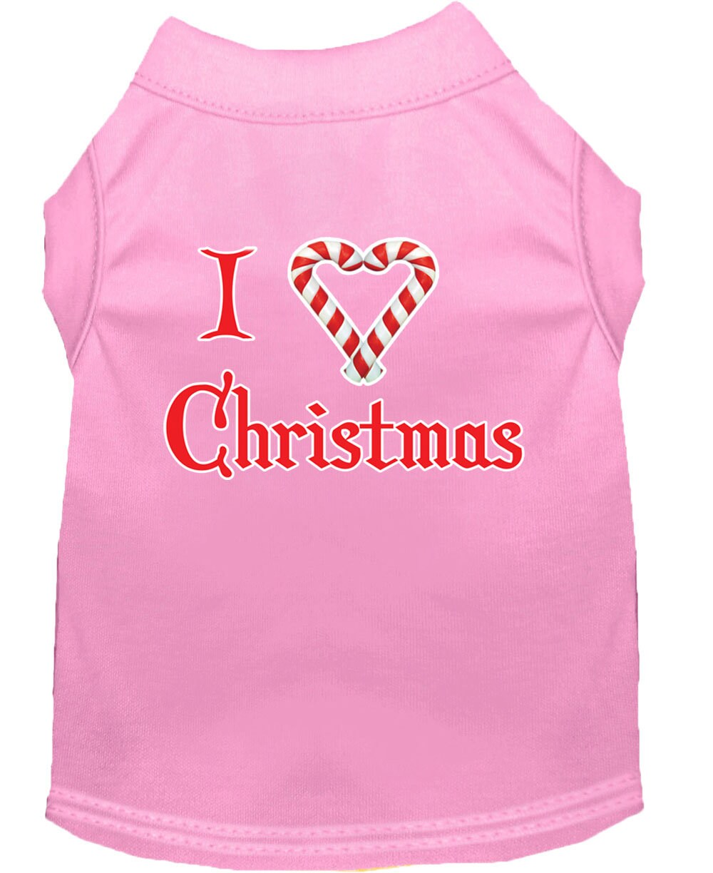 Christmas Pet Shirt, "I Heart Christmas"