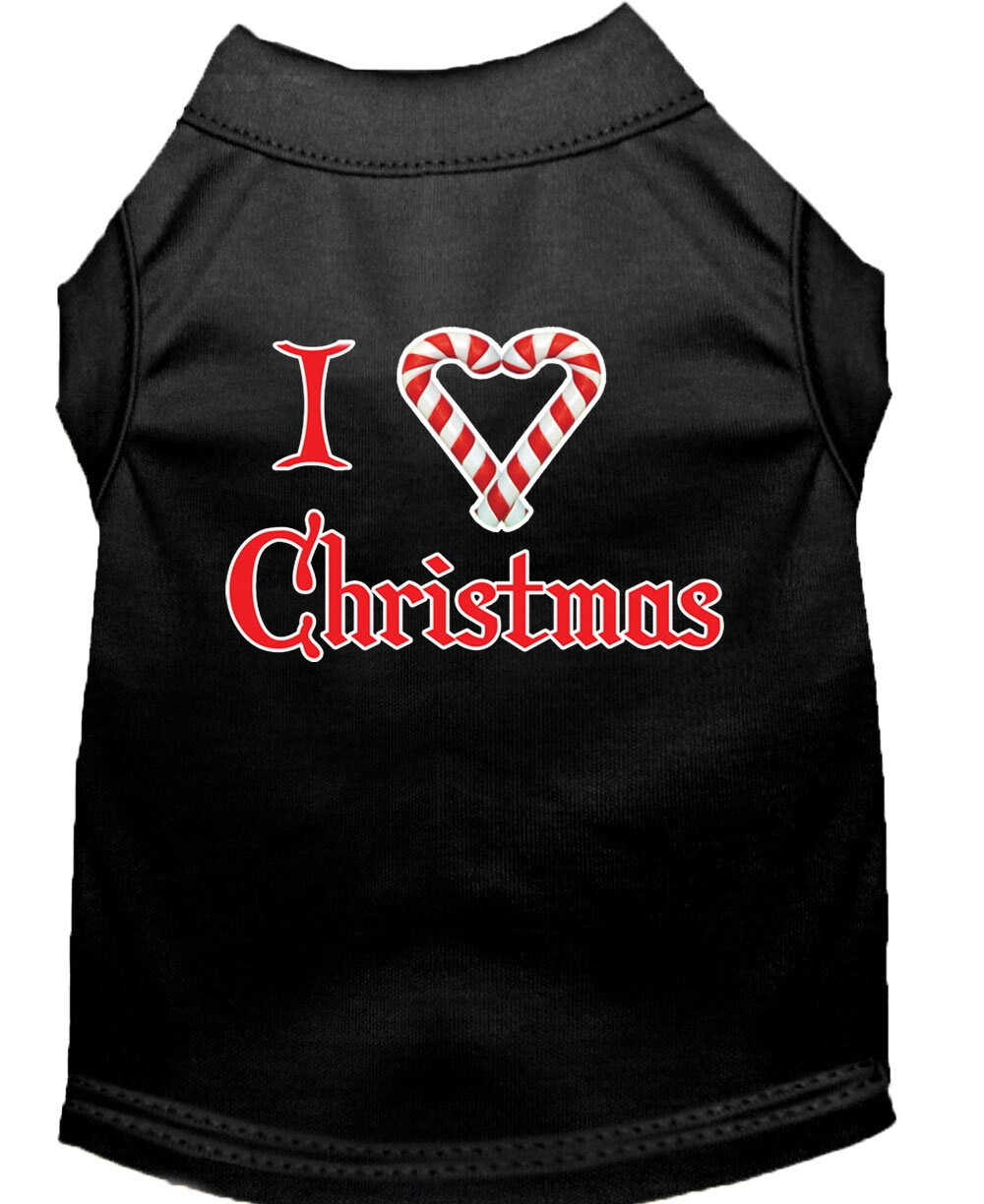 Christmas Pet Shirt, "I Heart Christmas"