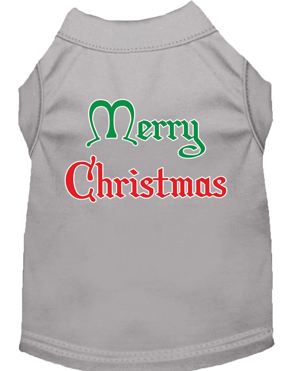 Christmas Pet Shirt, "Merry Christmas"