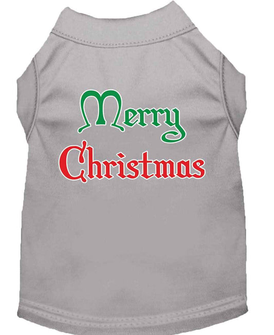 Christmas Pet Shirt, "Merry Christmas"