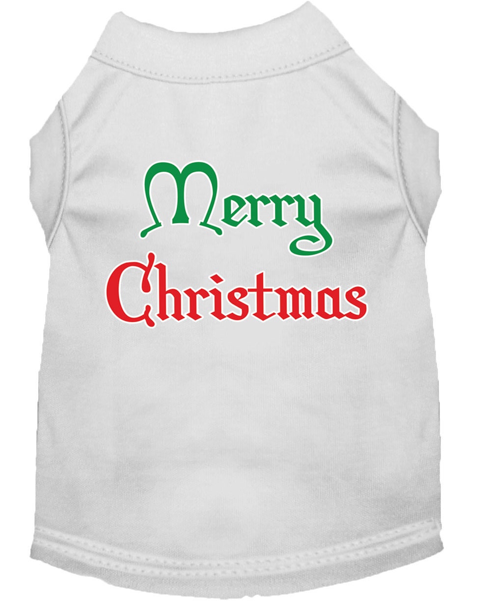 Christmas Pet Shirt, "Merry Christmas"