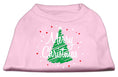 Load image into Gallery viewer, Christmas Screenprinted Dog Shirt, "Scribble Merry Christmas"

