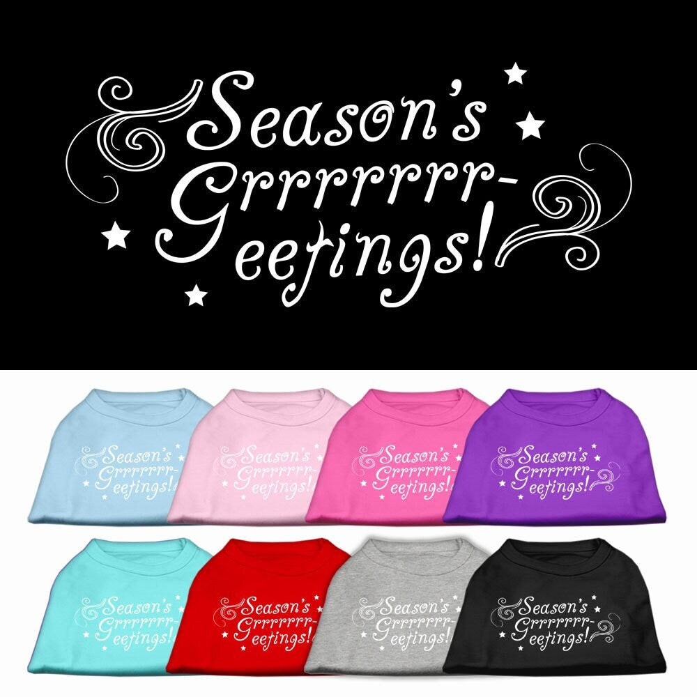 Christmas Pet Shirt, "Season's Greetings"