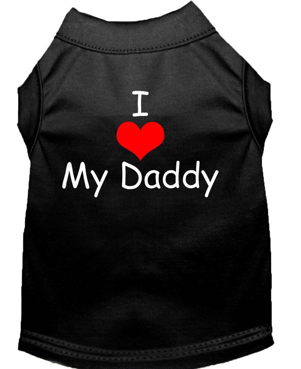 Pet Shirt "I Love My Daddy"