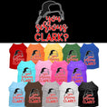 Load image into Gallery viewer, Christmas Pet Dog & Cat Shirt Screen Printed, "You Serious, Clark?"
