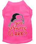 Load image into Gallery viewer, Christmas Pet Dog & Cat Shirt Screen Printed, "You Serious, Clark?"
