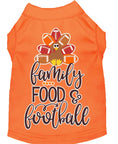Load image into Gallery viewer, Pet Dog and Cat Shirt Screen Printed, "Family, Food & Football"
