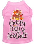 Load image into Gallery viewer, Pet Dog and Cat Shirt Screen Printed, "Family, Food & Football"
