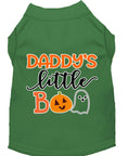 Load image into Gallery viewer, Halloween Pet Dog & Cat Shirt Screen Printed, "Daddy's Little Boo"
