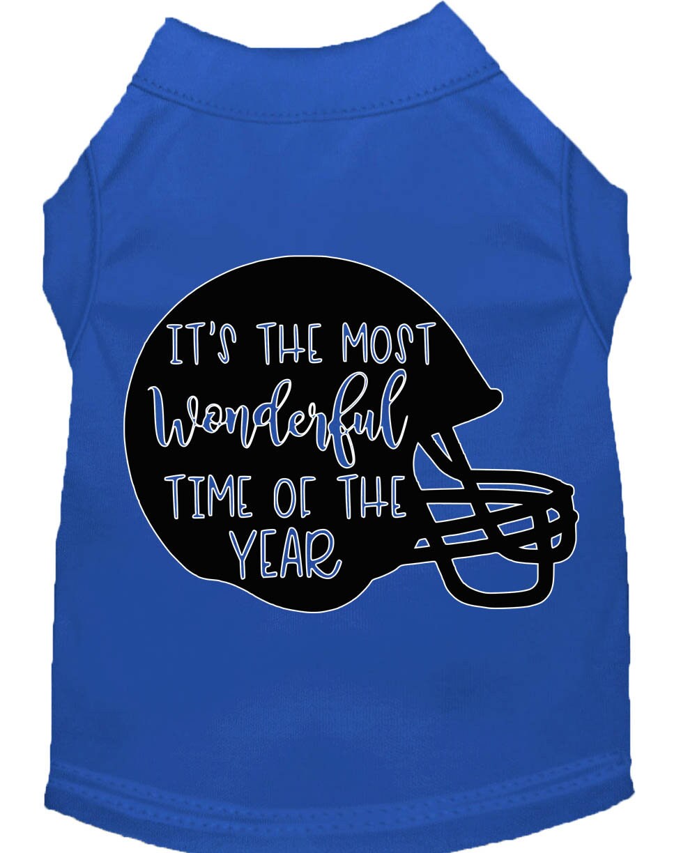 Pet Shirt "It's The Most Wonderful Time Of The Year (Football)"