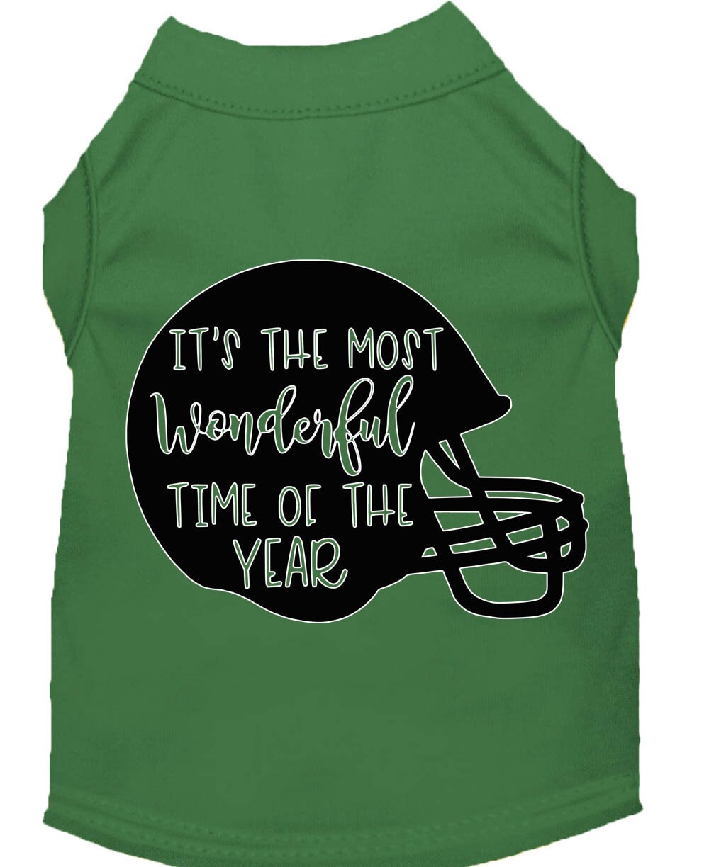Pet Shirt "It's The Most Wonderful Time Of The Year (Football)"