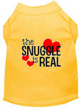 Load image into Gallery viewer, Pet Shirt "The Snuggle Is Real"
