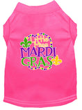 Load image into Gallery viewer, Pet Dog & Cat Shirt Screen Printed, "Little Miss Mardi Gras"
