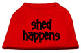 Load image into Gallery viewer, Pet Dog & Cat Shirt Screen Printed, "Shed Happens"
