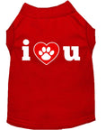 Load image into Gallery viewer, Pet Shirt "I Love You"
