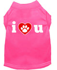 Load image into Gallery viewer, Pet Shirt "I Love You"

