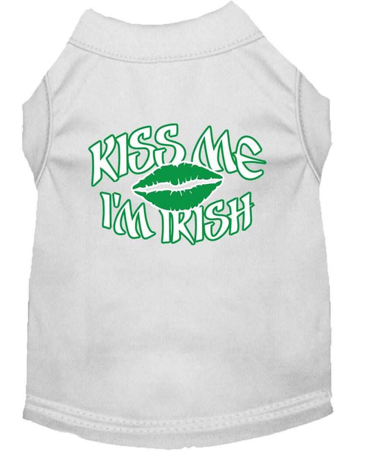 Pet Shirt "Kiss Me I'm Irish"