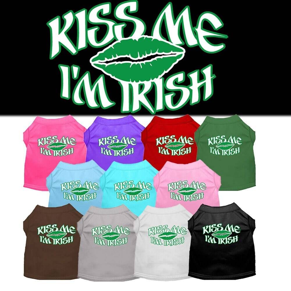 Pet Shirt "Kiss Me I'm Irish"