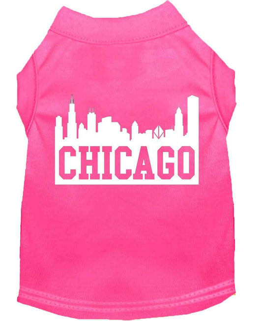 Pet Shirt "Chicago Skyline"
