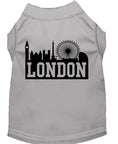 Load image into Gallery viewer, Pet Dog & Cat Shirt Screen Printed, "London Skyline"
