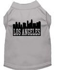 Load image into Gallery viewer, Pet Dog & Cat Shirt Screen Printed, "Los Angeles Skyline"
