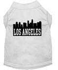 Load image into Gallery viewer, Pet Dog & Cat Shirt Screen Printed, "Los Angeles Skyline"
