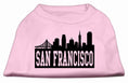 Load image into Gallery viewer, Pet Dog & Cat Shirt Screen Printed, "San Francisco Skyline"
