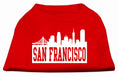 Load image into Gallery viewer, Pet Dog & Cat Shirt Screen Printed, "San Francisco Skyline"
