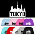 Load image into Gallery viewer, Pet Dog & Cat Shirt Screen Printed, "Tokyo Skyline"
