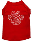 Load image into Gallery viewer, Pet Dog & Cat Shirt Screen Printed, "Henna Paw"
