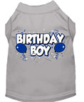 Load image into Gallery viewer, Pet Dog & Cat Shirt Screen Printed, "Birthday Boy"
