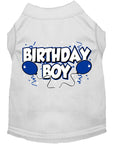 Load image into Gallery viewer, Pet Dog & Cat Shirt Screen Printed, "Birthday Boy"
