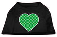 Load image into Gallery viewer, Pet Shirt "Swiss Dots Green Heart"
