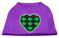 Load image into Gallery viewer, Pet Shirt "Argyle Heart Emerald Green"
