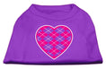 Load image into Gallery viewer, Pet Shirt "Argyle Heart Pink"
