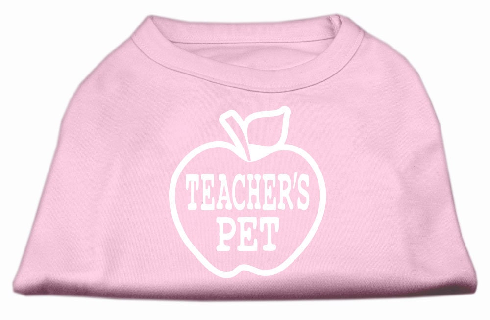 Pet Shirt Screen Printed, "Teacher's Pet"