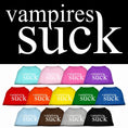 Load image into Gallery viewer, Halloween Pet Dog & Cat Shirt Screen Printed, "Vampires Suck"
