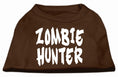 Load image into Gallery viewer, Pet Dog & Cat Shirt Screen Printed, "Zombie Hunter"
