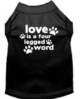 Load image into Gallery viewer, Pet Shirt "Love Is A Four Legged Word"
