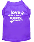 Load image into Gallery viewer, Pet Shirt "Love Is A Four Legged Word"
