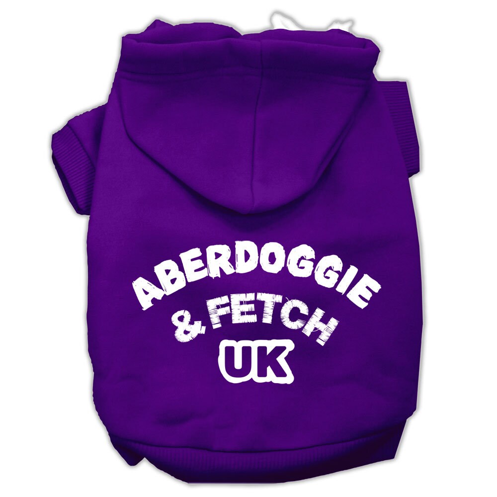 Pet Hoodie "Aberdoggie & Fetch UK"