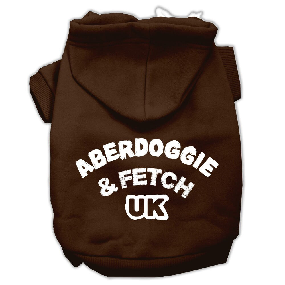 Pet Hoodie "Aberdoggie & Fetch UK"