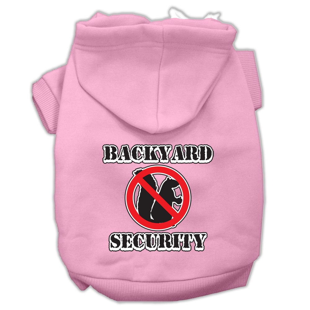 Pet Hoodie "Backyard Security"
