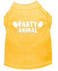 Load image into Gallery viewer, Pet Dog & Cat Shirt Screen Printed, "Party Animal"

